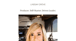 Desktop Screenshot of lindsaygrove.com